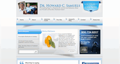 Desktop Screenshot of drhowardsamuels.com