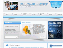 Tablet Screenshot of drhowardsamuels.com